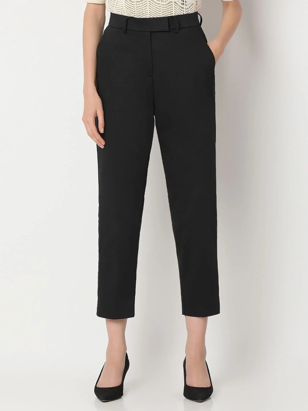 Black Cigarette Trouser - Image 2