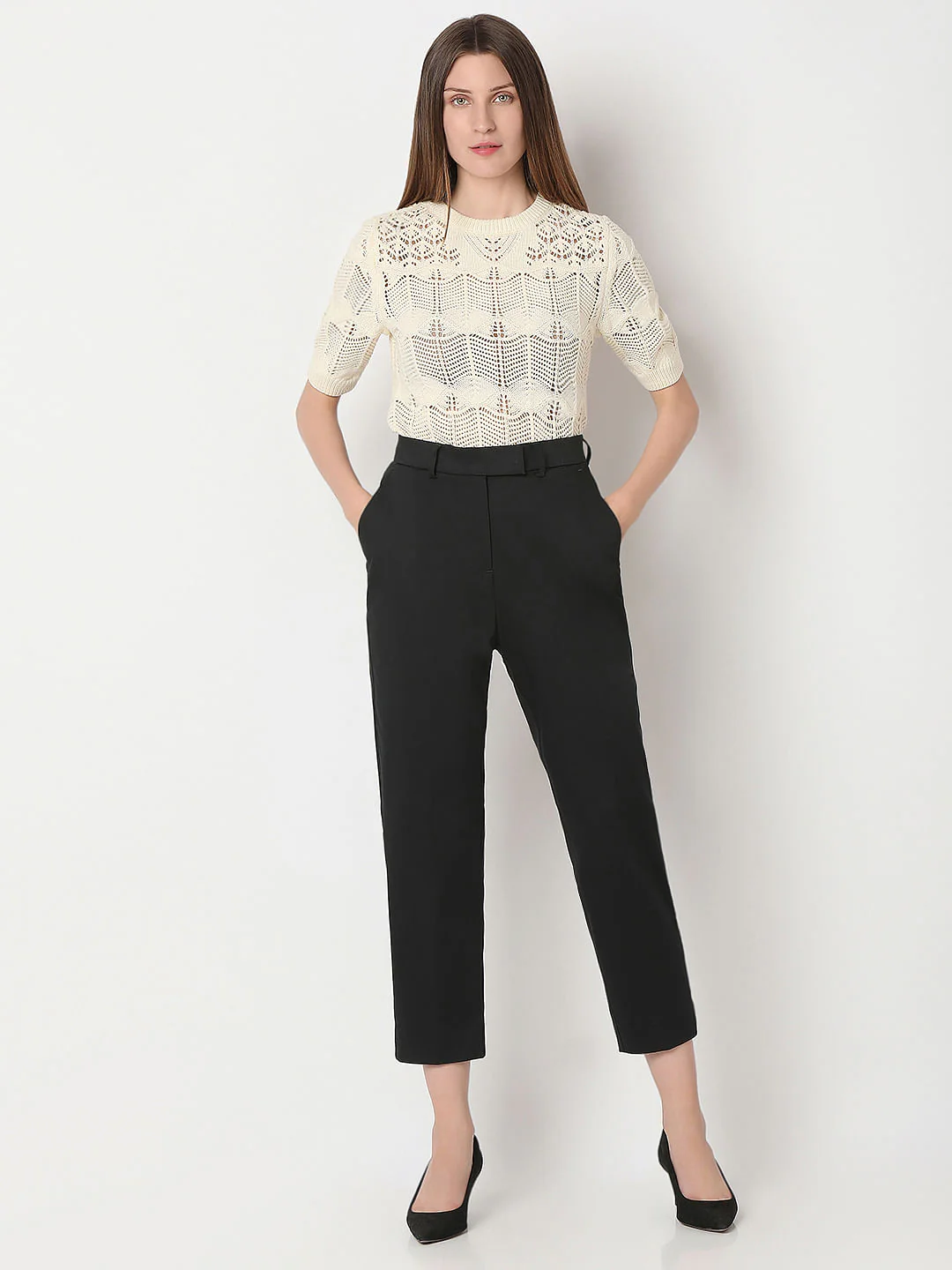 Black Cigarette Trouser - Image 5