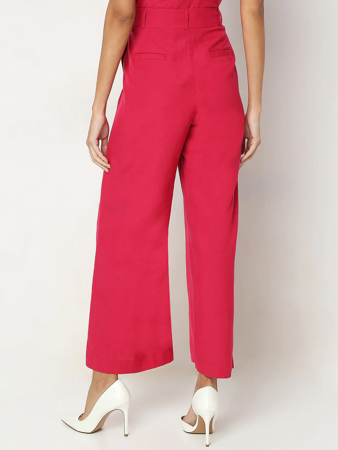 Bright Pink Co-Ord Set Pants - Image 4