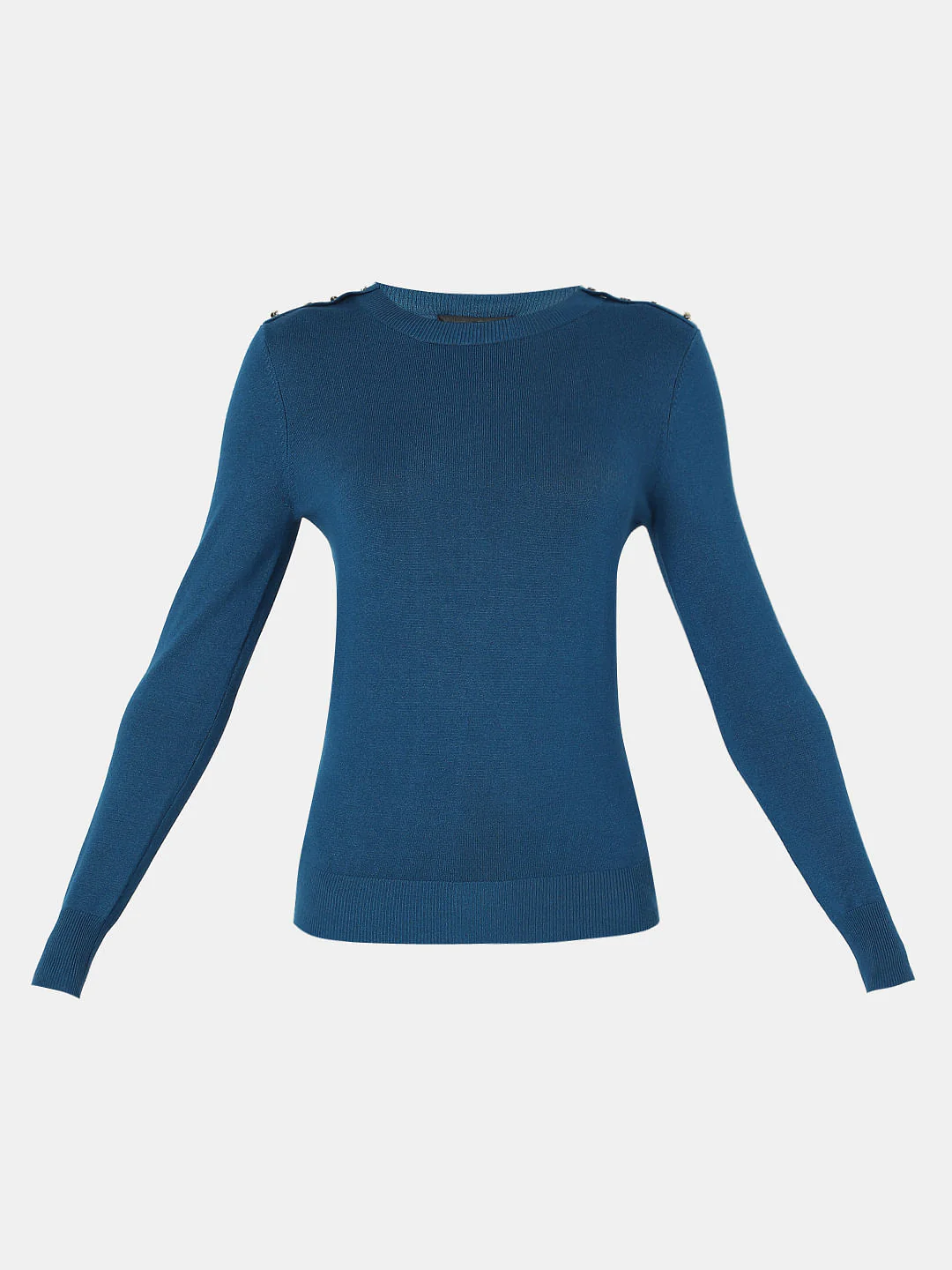 Blue Knit Pullover - Image 7