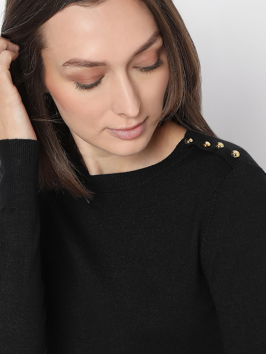 Black Knit Pullover - Image 6