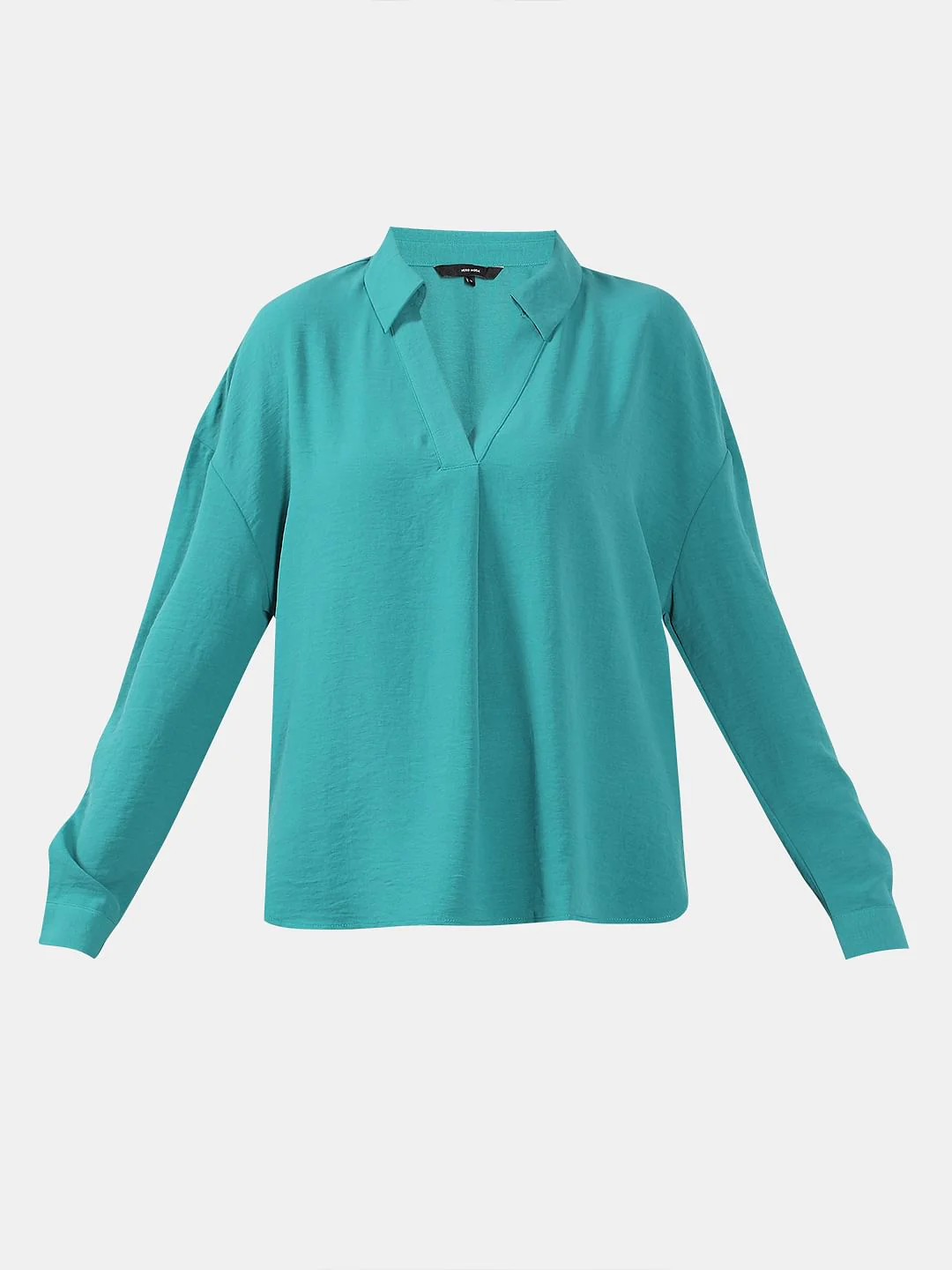 Blue V-Neck Top - Image 7