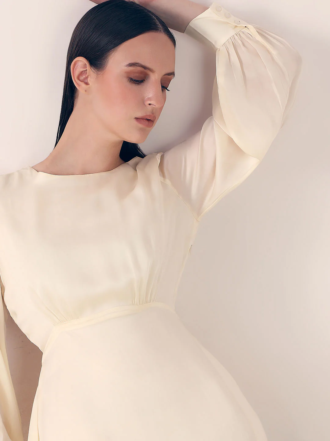 Off-White Midi Dress - Image 5