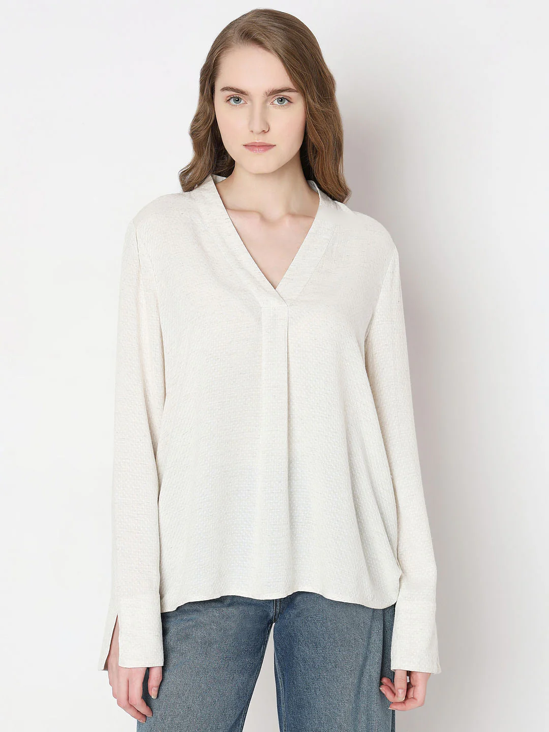 Off-White Full Sleeves Top - Image 2