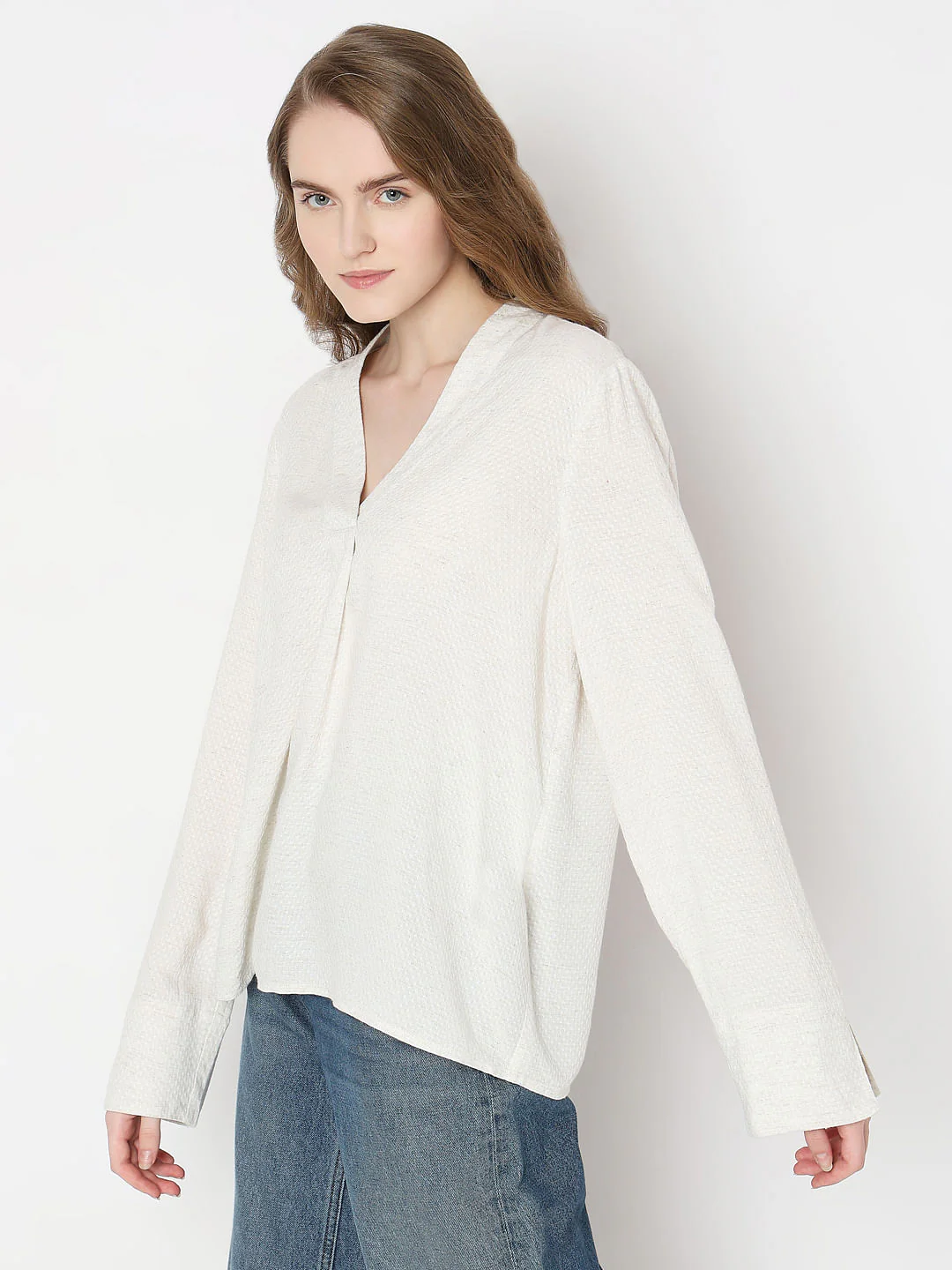 Off-White Full Sleeves Top - Image 3