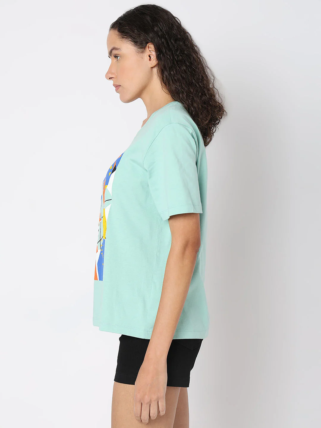 Blue Graphic Print T-Shirt - Image 3