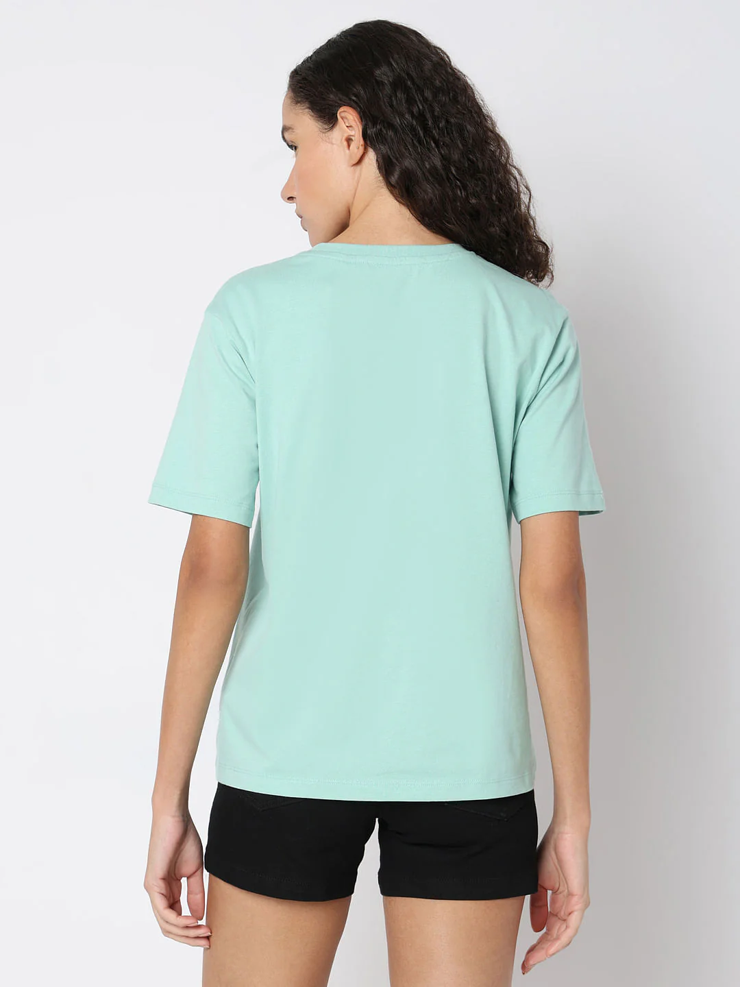Blue Graphic Print T-Shirt - Image 4