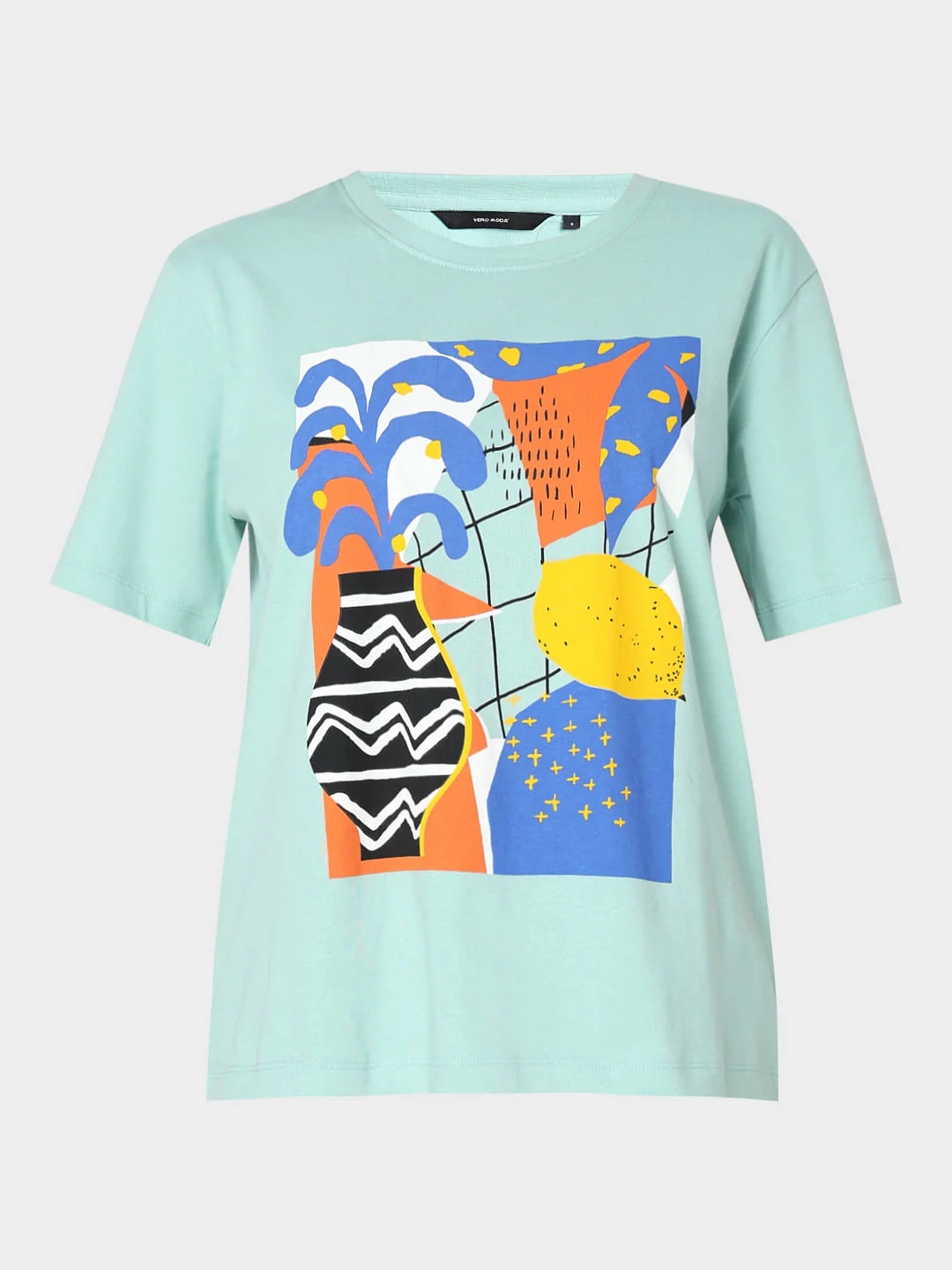 Blue Graphic Print T-Shirt - Image 7