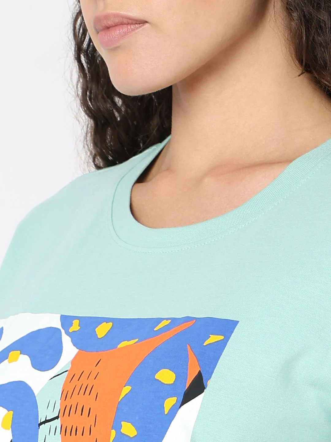 Blue Graphic Print T-Shirt - Image 8
