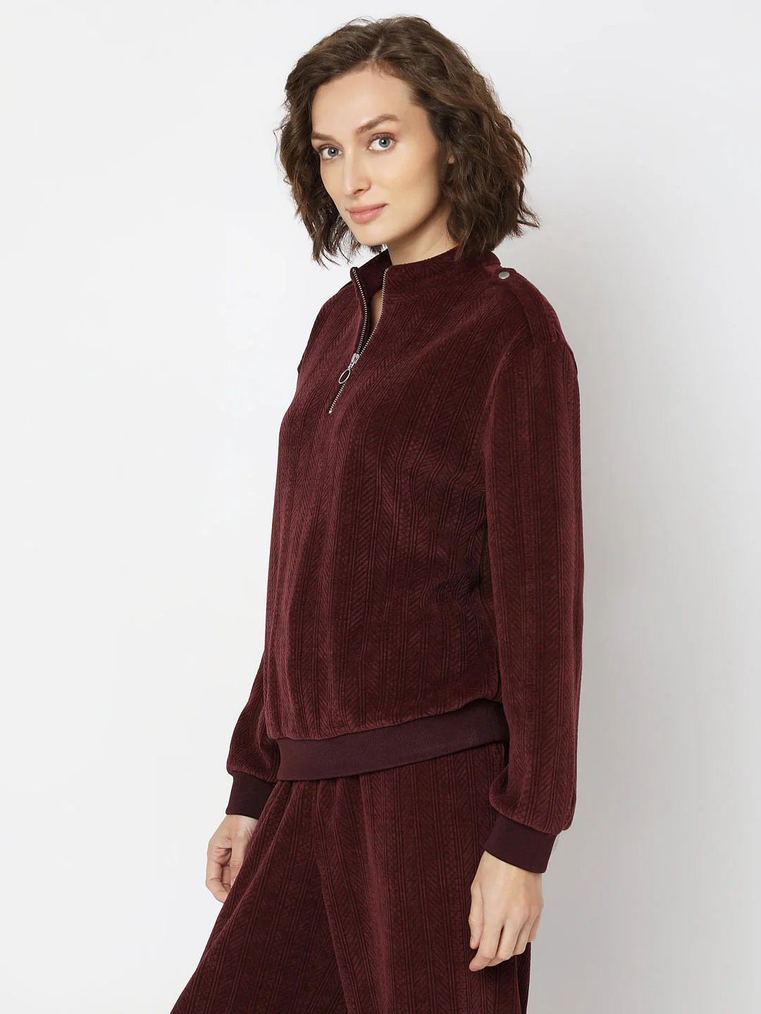 Brown Co-Ord Sweatshirt - Image 3