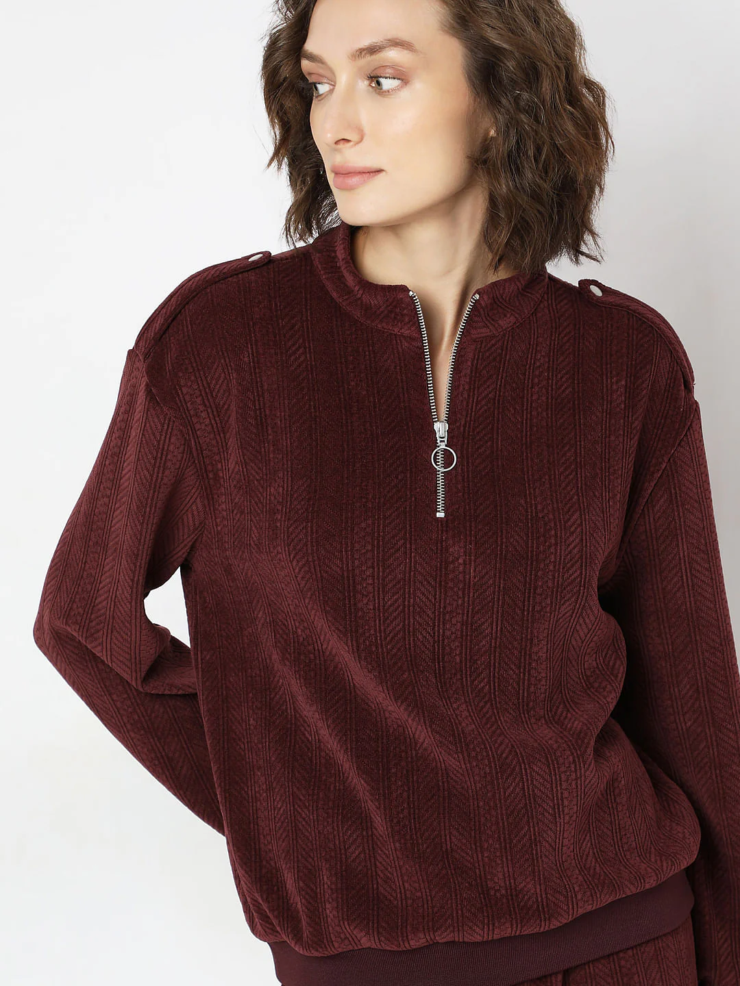Brown Co-Ord Sweatshirt - Image 6