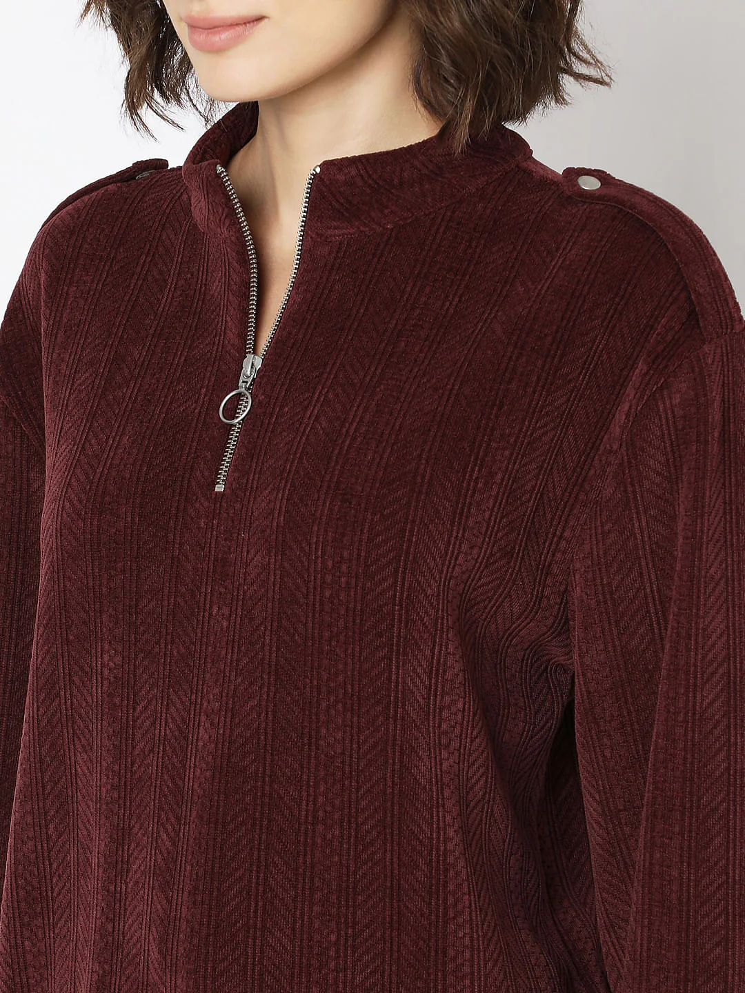 Brown Co-Ord Sweatshirt - Image 8