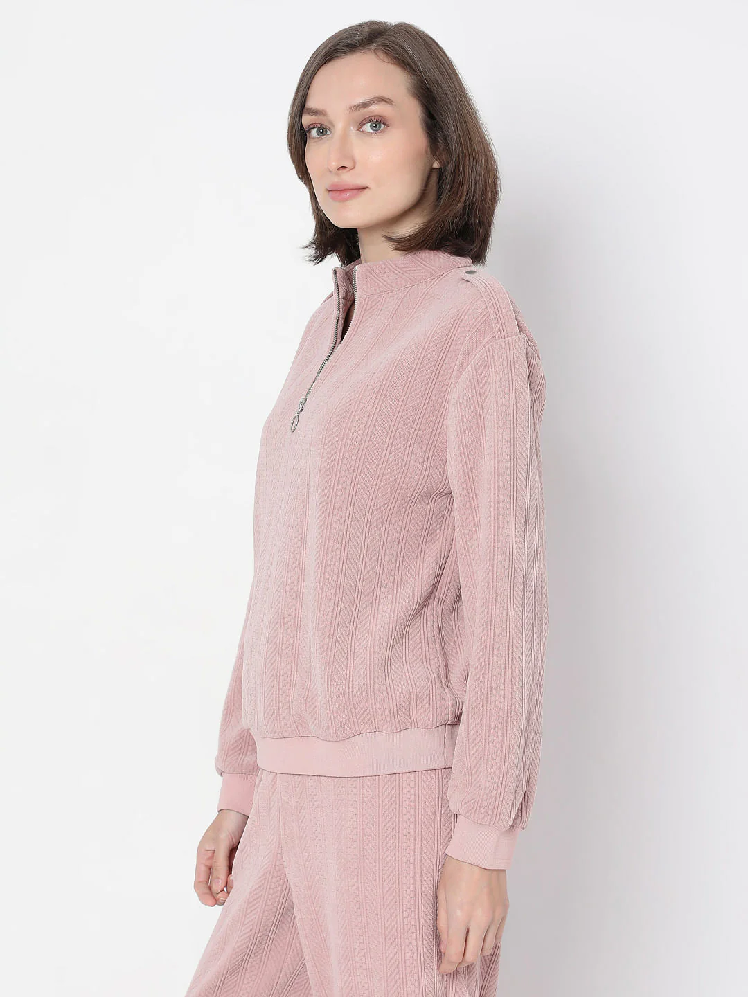 Pink Co-Ord Sweatshirt - Image 3