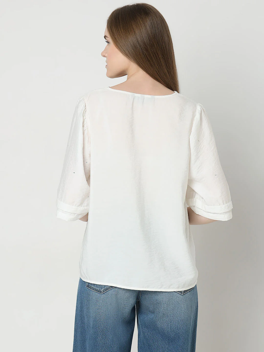 White Cotton Top - Image 4