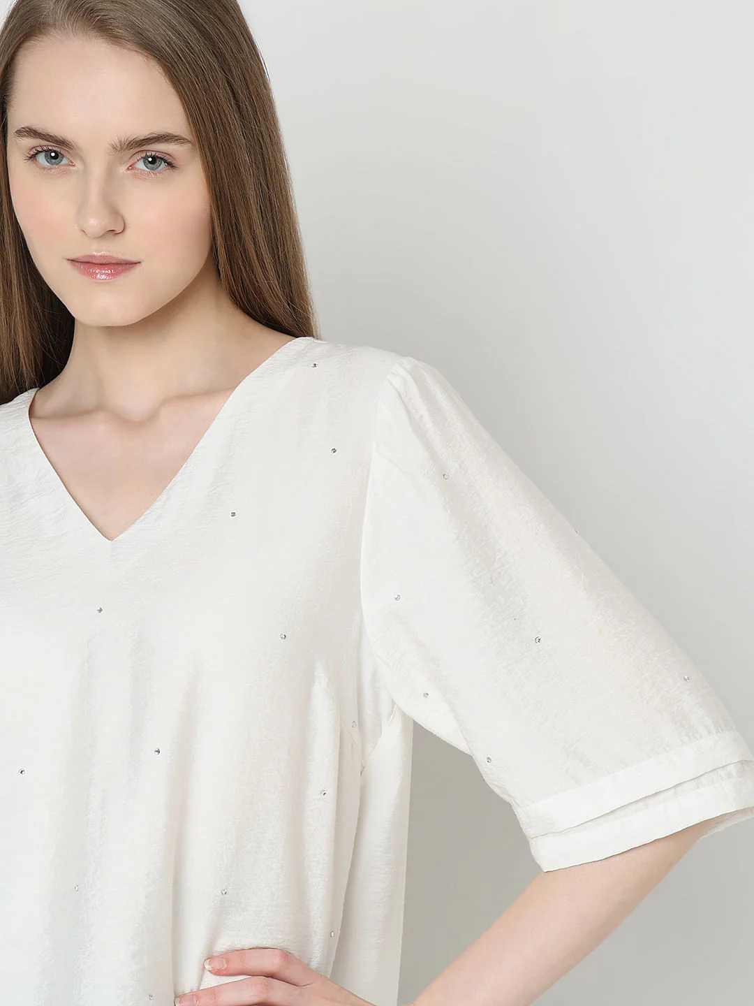 White Cotton Top - Image 6