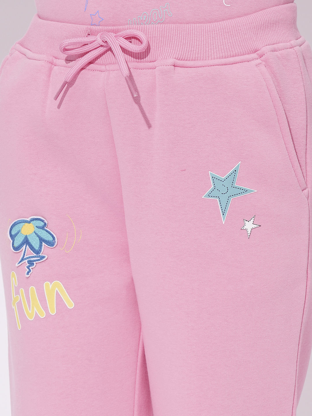 Girls Pink Cheshire Jogger - Image 3