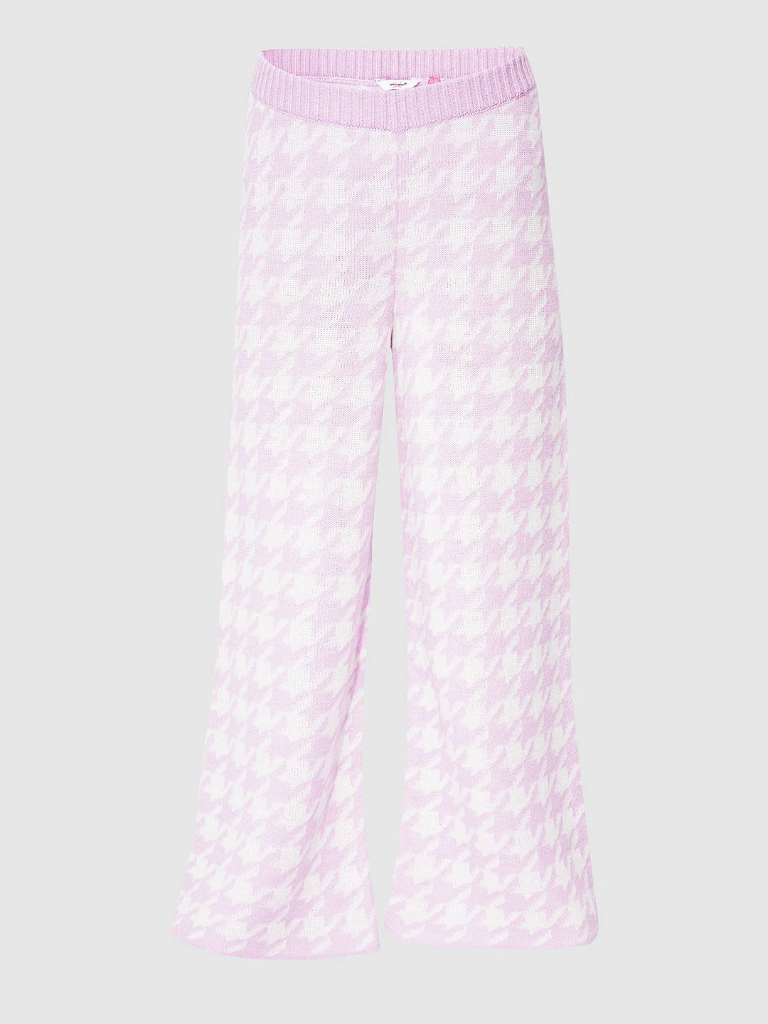 Girls Lilac Houndstooth Co-Ors Set Pant - Image 5