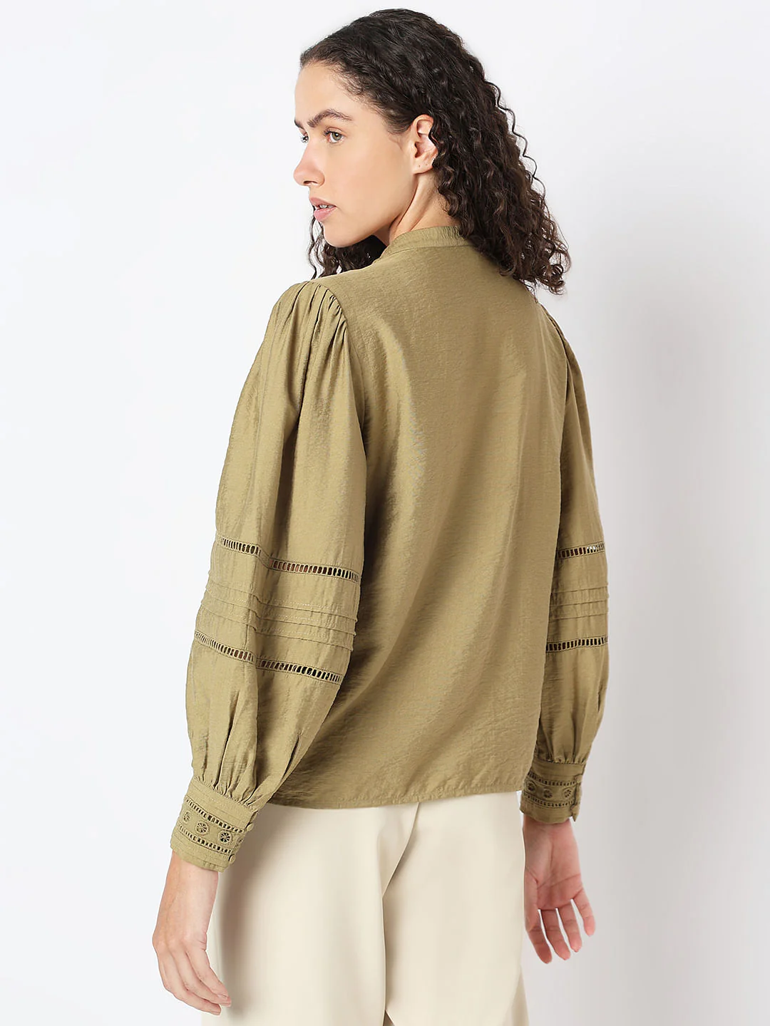 Olive Green Top - Image 4