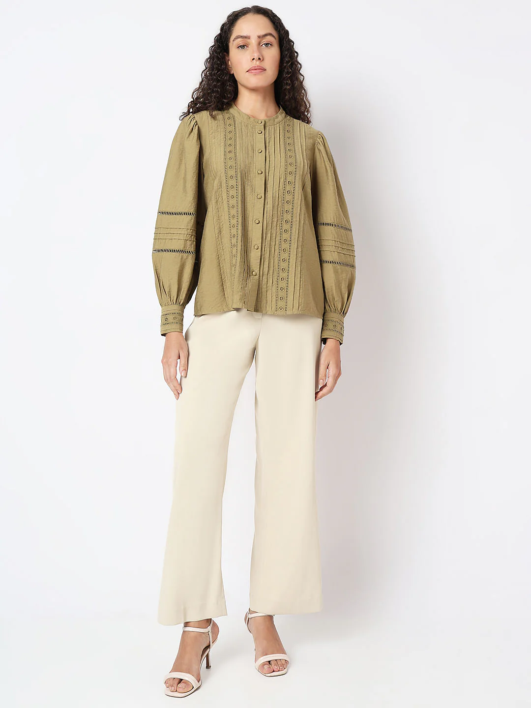Olive Green Top - Image 5