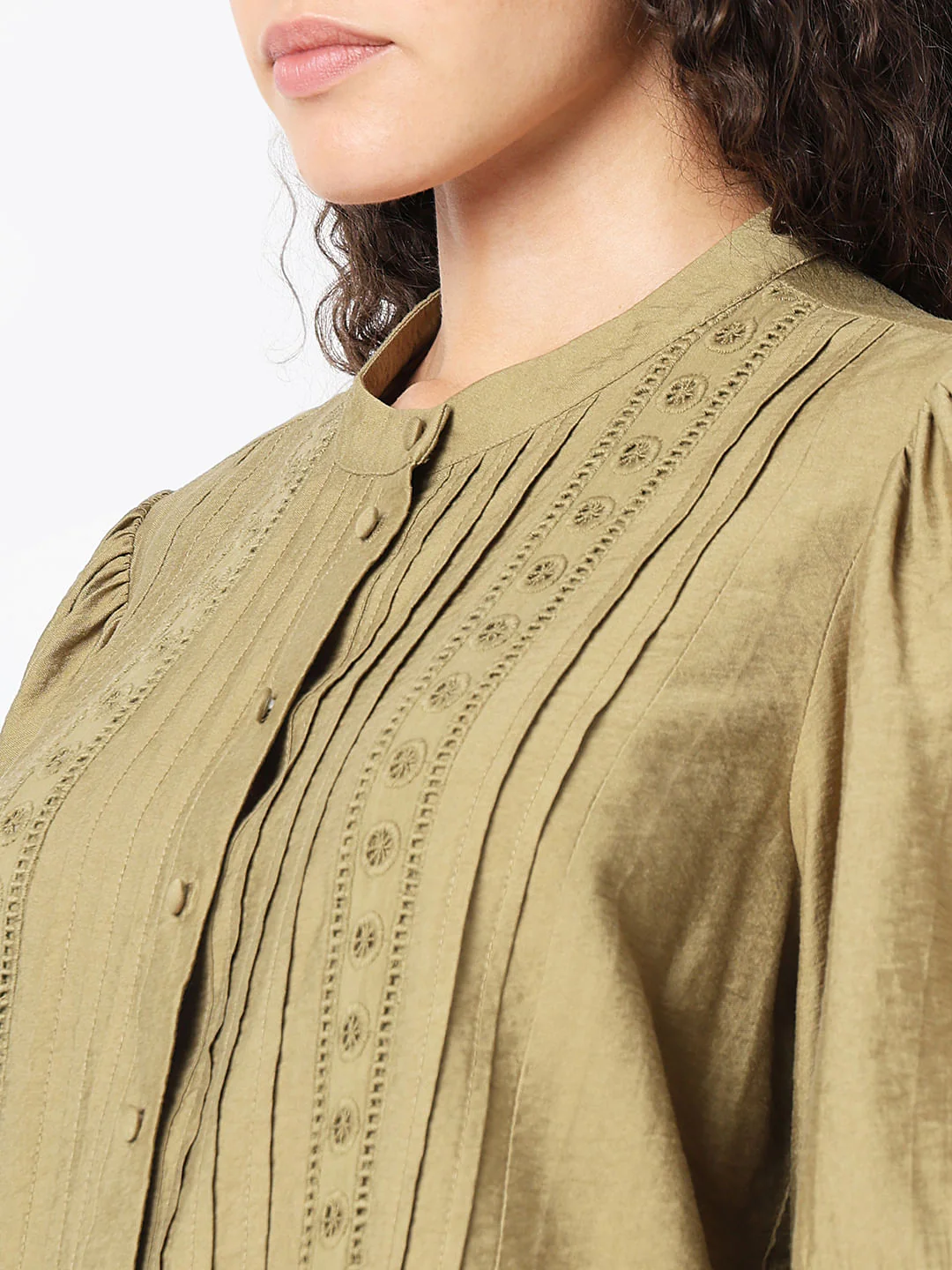 Olive Green Top - Image 8