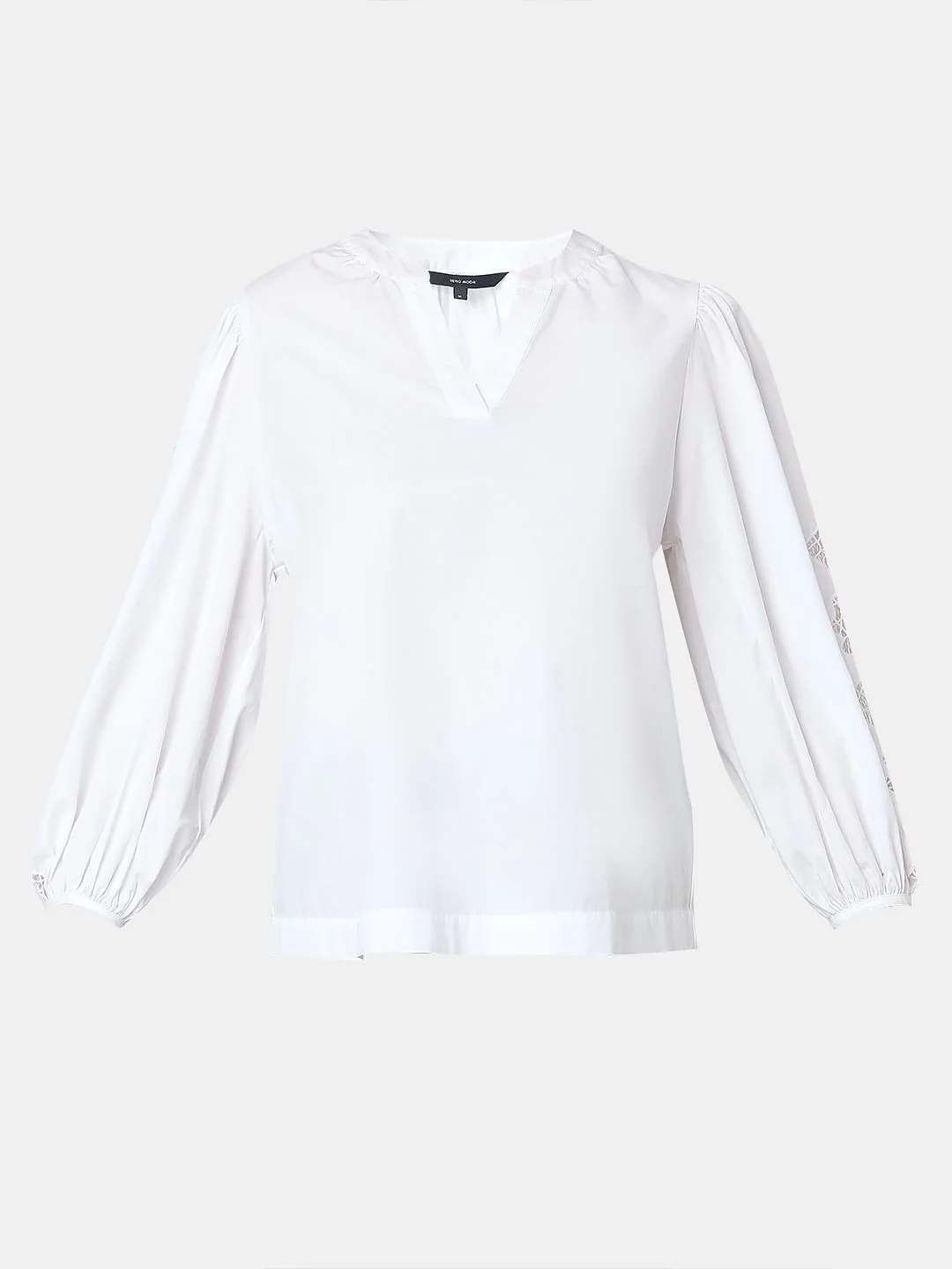 White V-Neck Top - Image 7