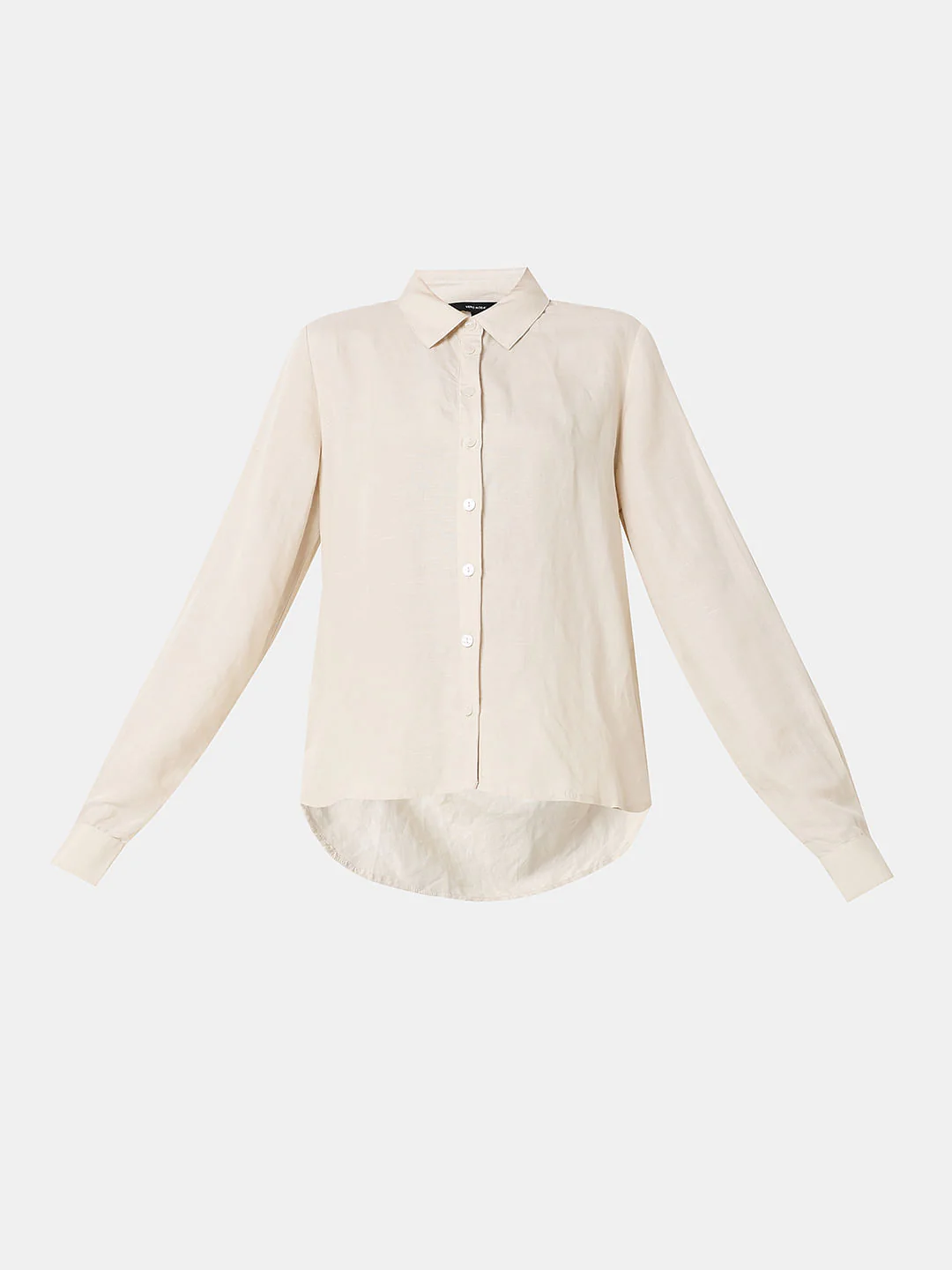 Light Beige Linen Co-Ord Set Shirt - Image 7