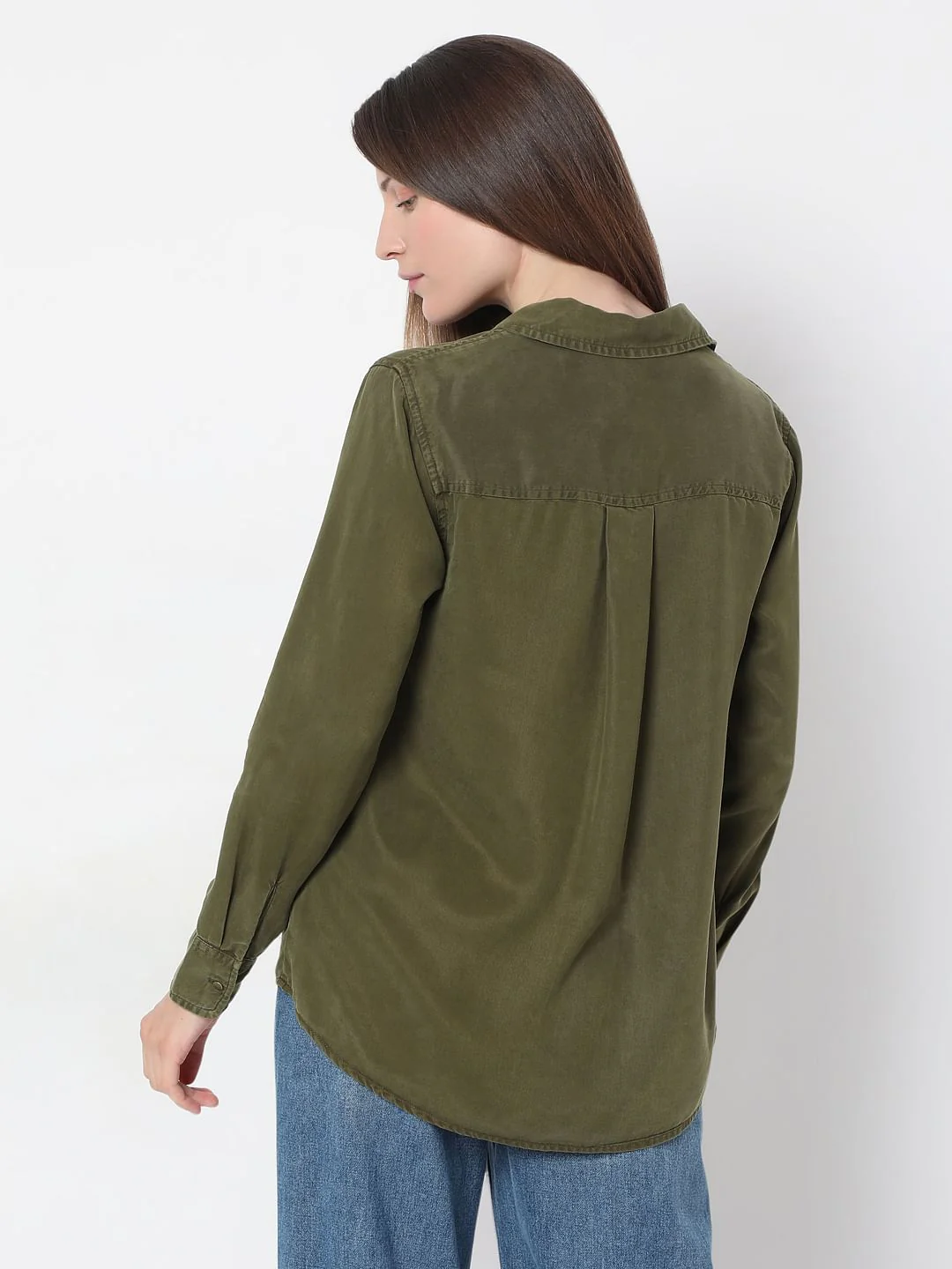 Green Long Sleeves Shirt - Image 4