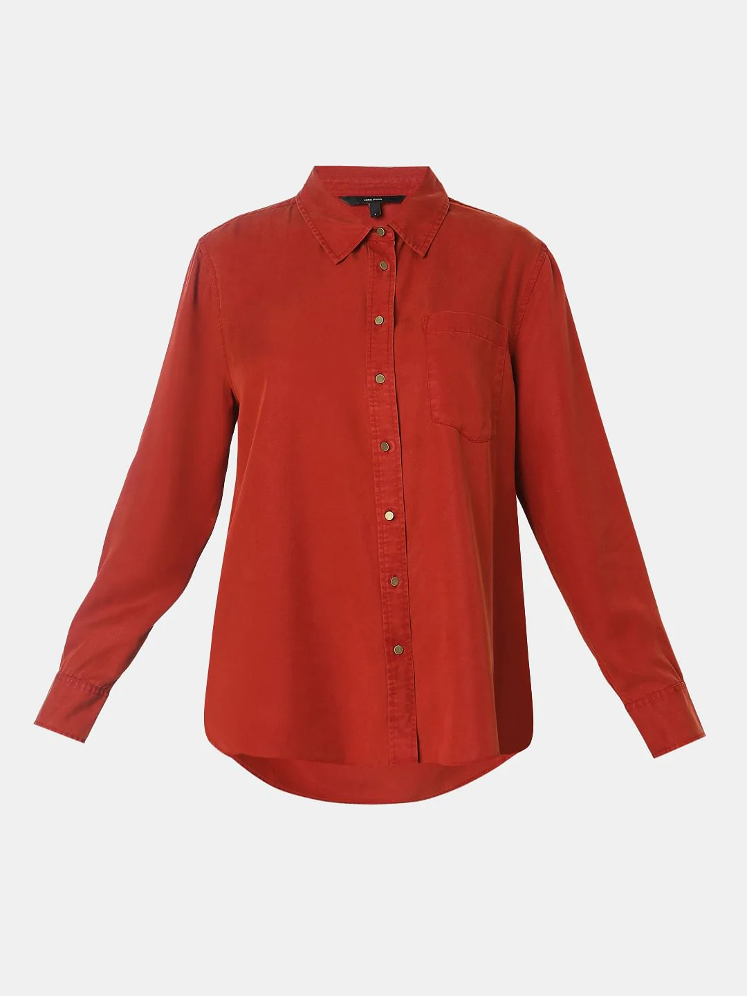 Orange Regular Shirt - Image 7
