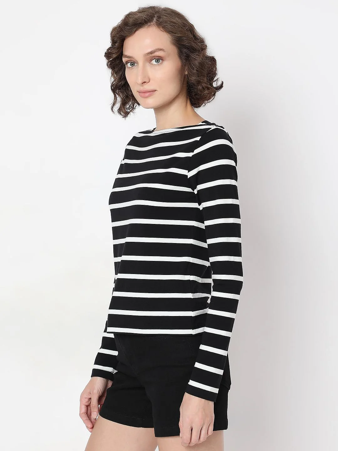 Black Striped Top - Image 3