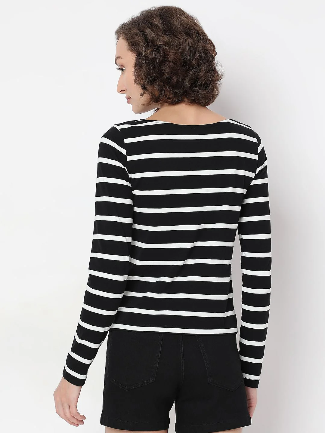 Black Striped Top - Image 4