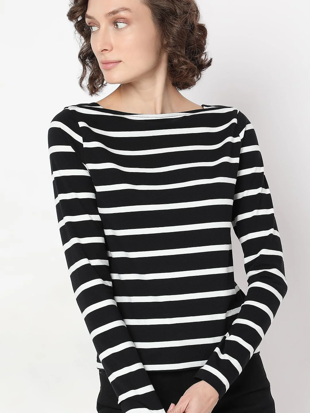 Black Striped Top - Image 6