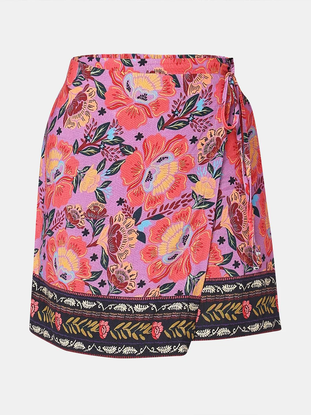 Multi-Colour Printed Co-Ord Set Shorts - Image 7