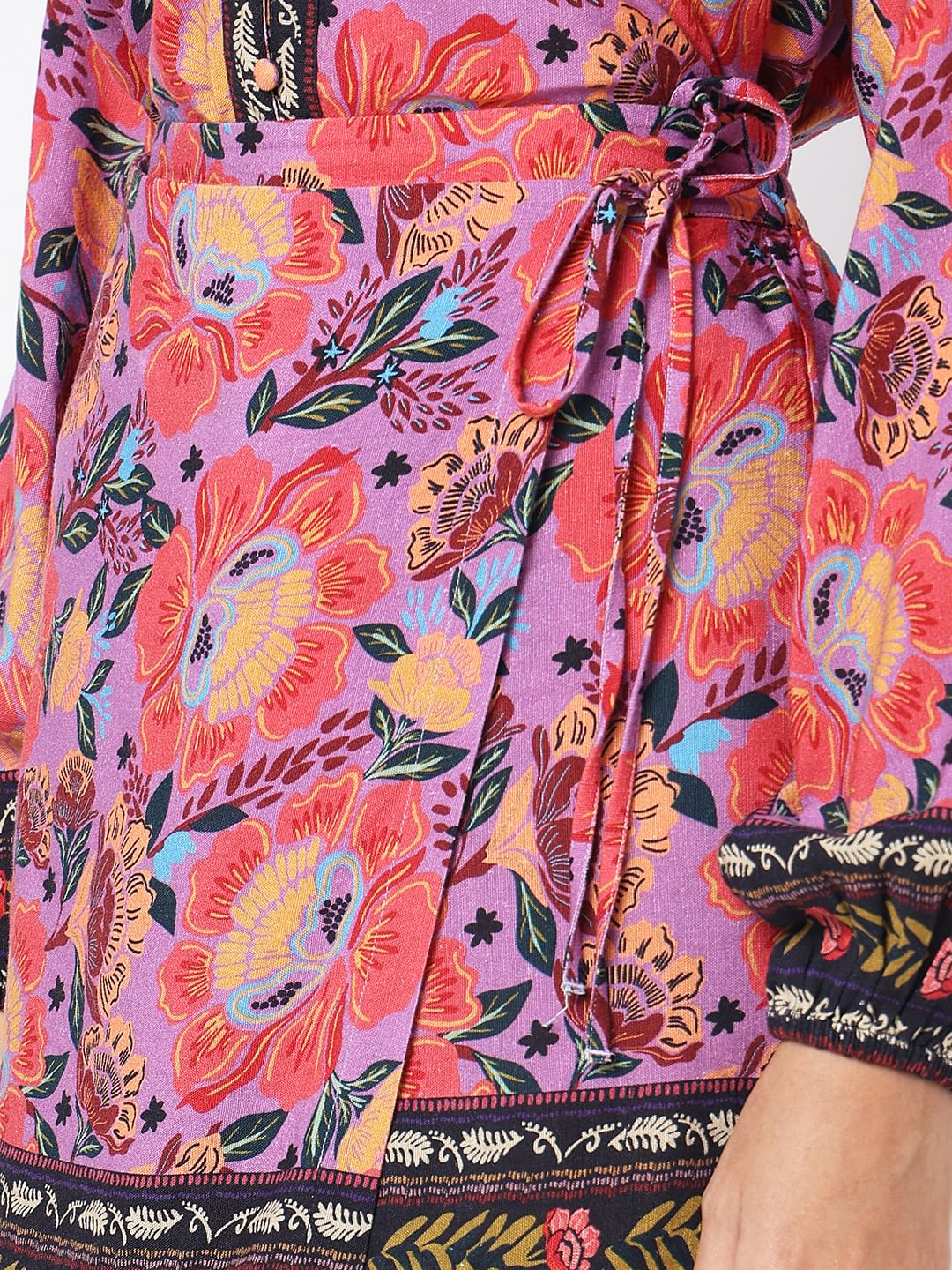 Multi-Colour Printed Co-Ord Set Shorts - Image 8