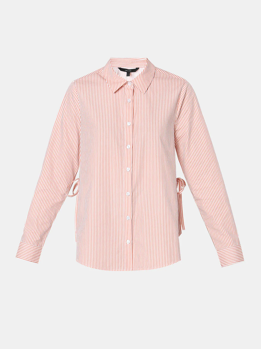 Pink Striped Cotton Shirt - Image 7