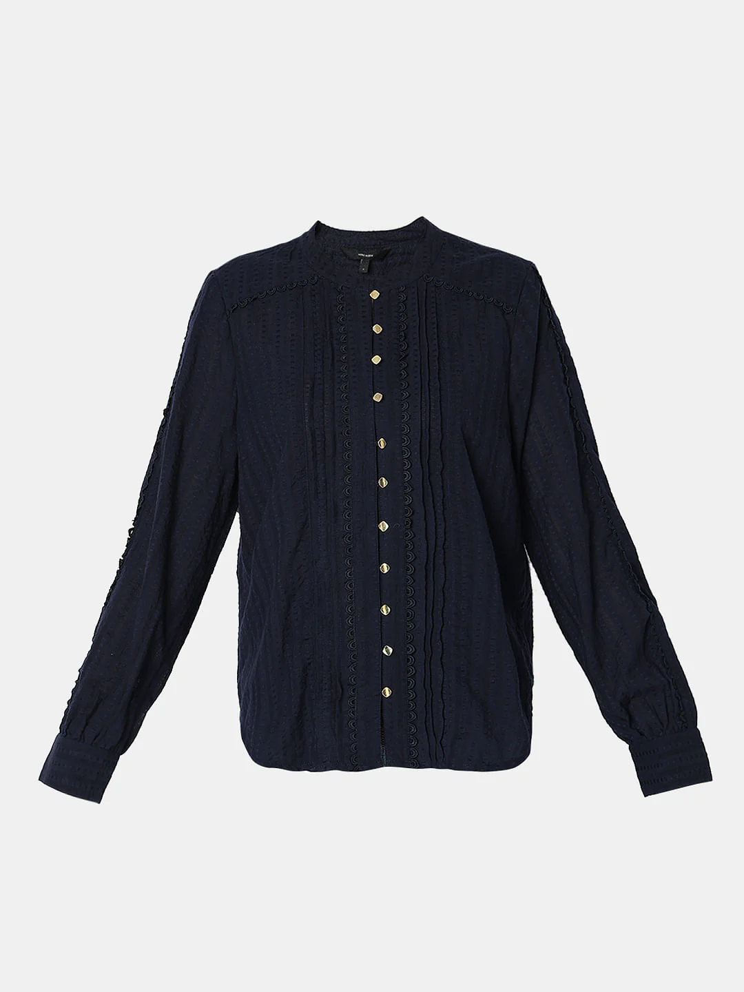 Navy Blue Cotton Top - Image 7