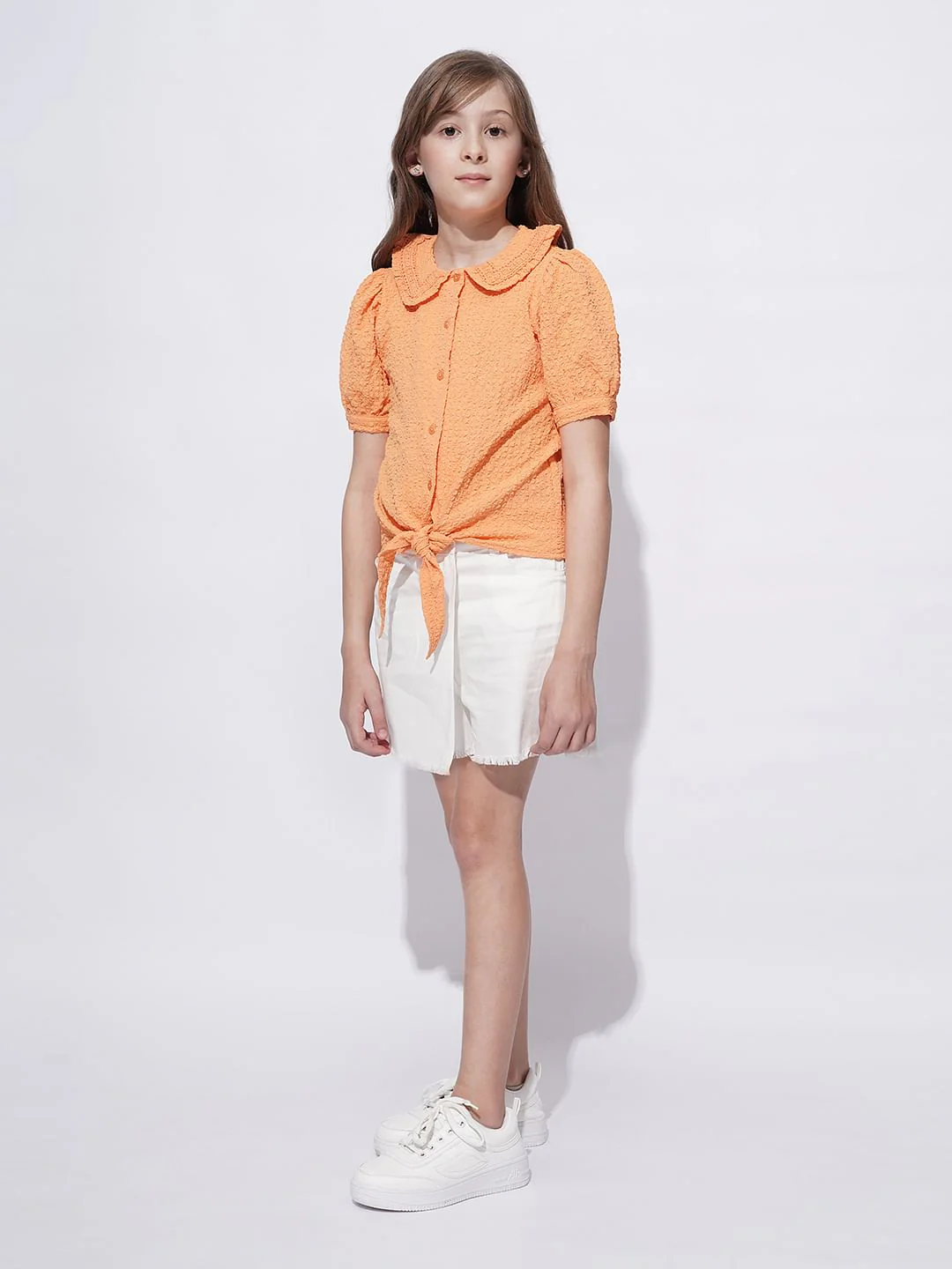 Girls Peach Shirt - Image 5