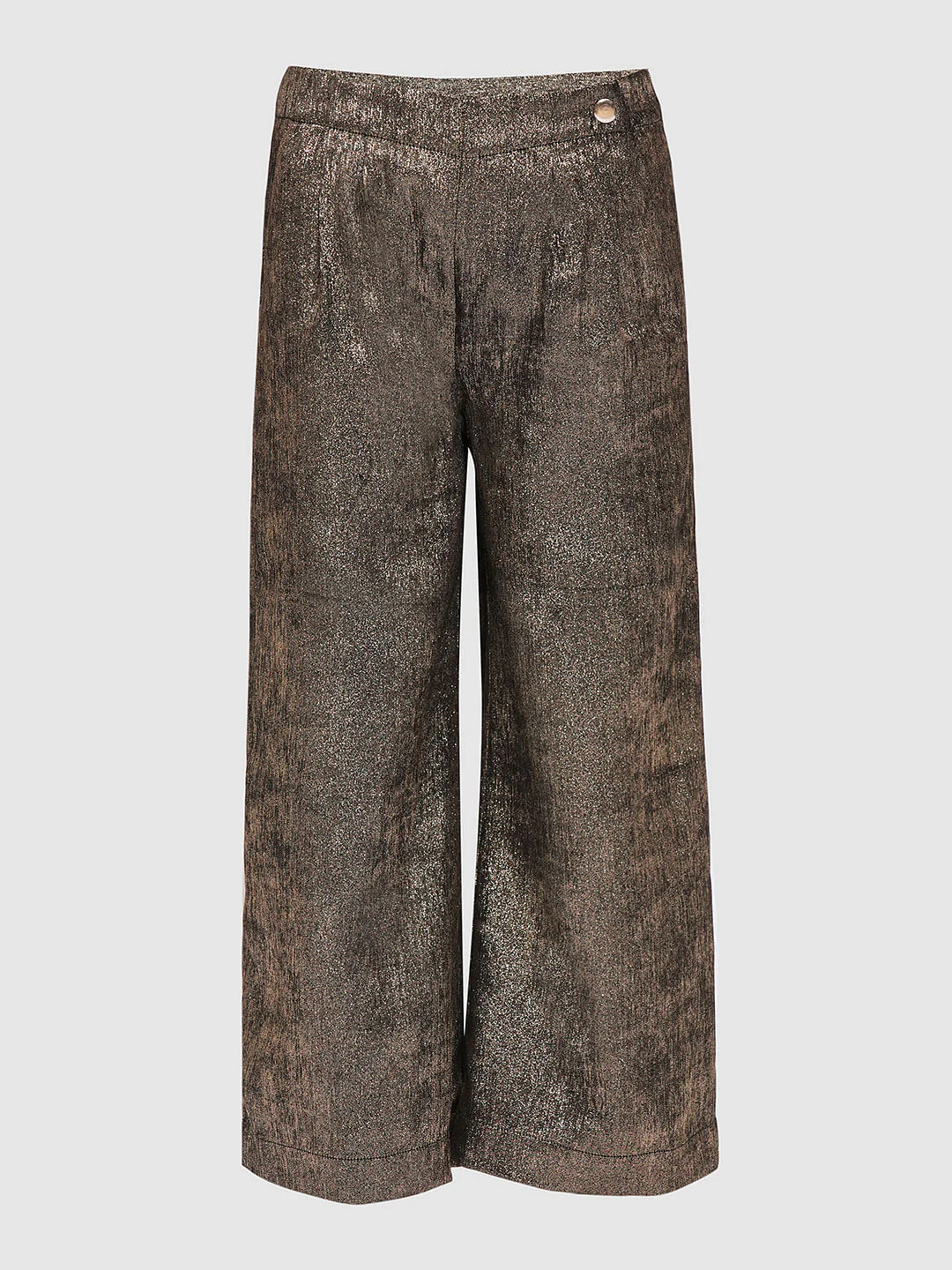 Girls Black Shimmer Co-Ord Set Pant - Image 5