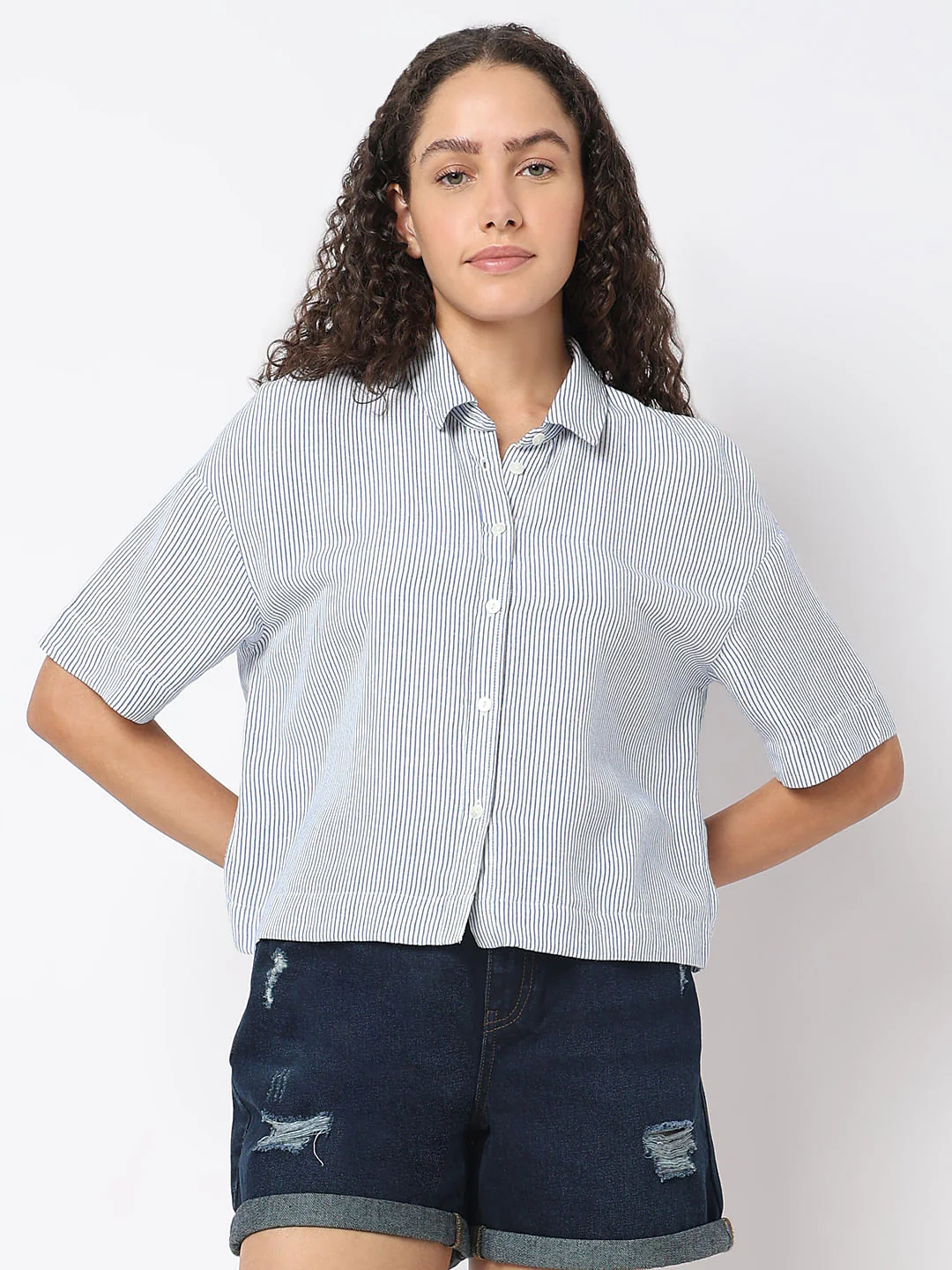 Blue Striped Shirt - Image 2