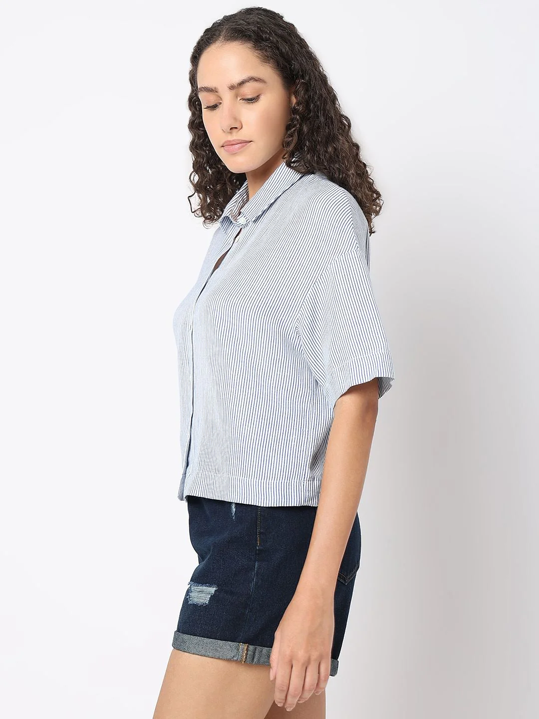 Blue Striped Shirt - Image 3