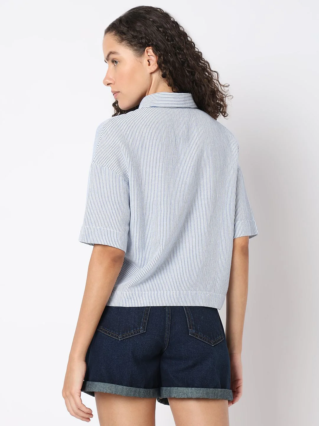 Blue Striped Shirt - Image 4