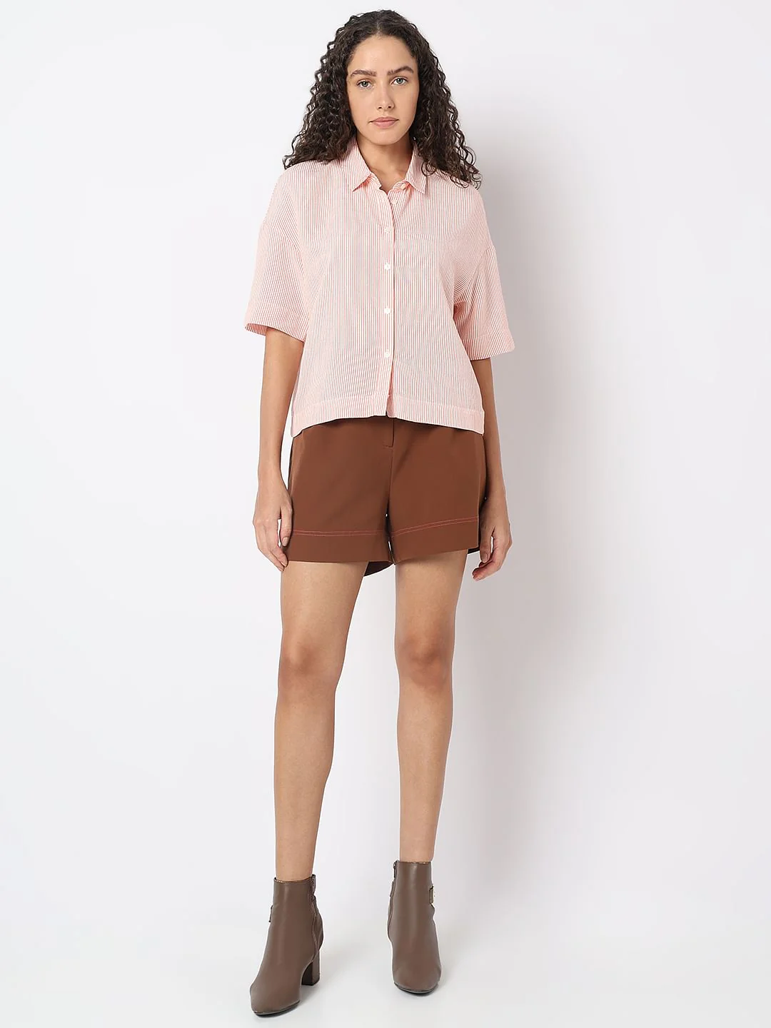 Orange Striped Shirt - Image 5