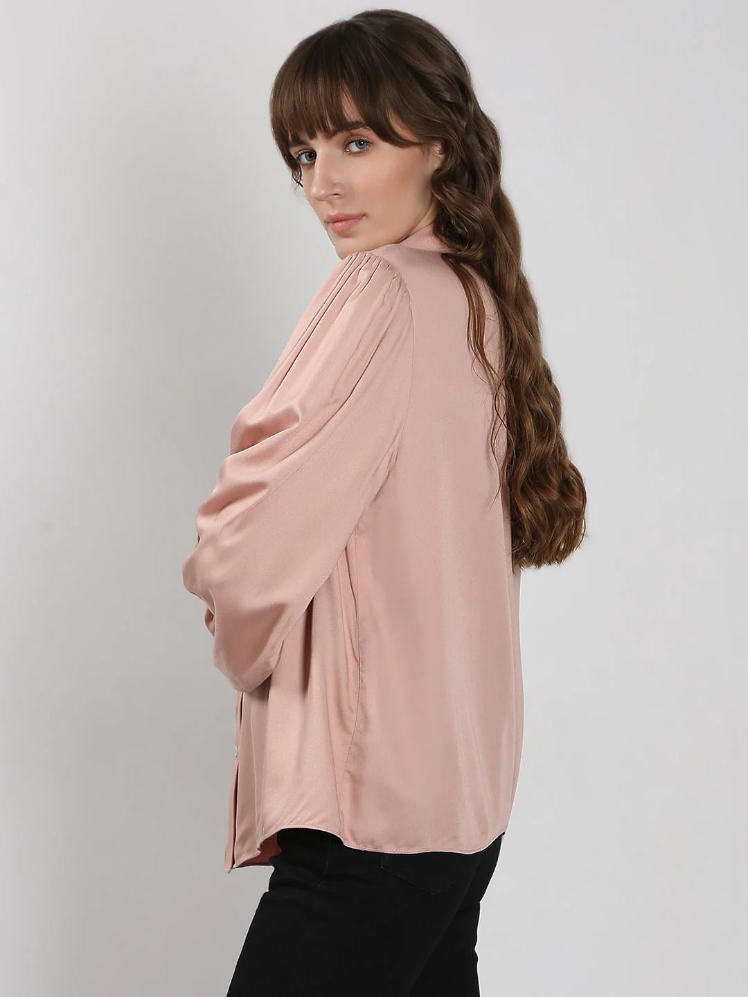 Pink Full Sleeves Shirt - Image 3