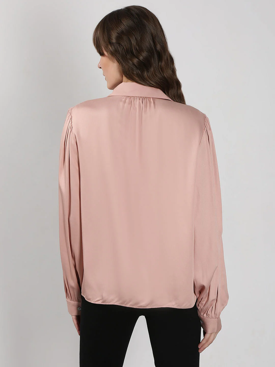 Pink Full Sleeves Shirt - Image 4