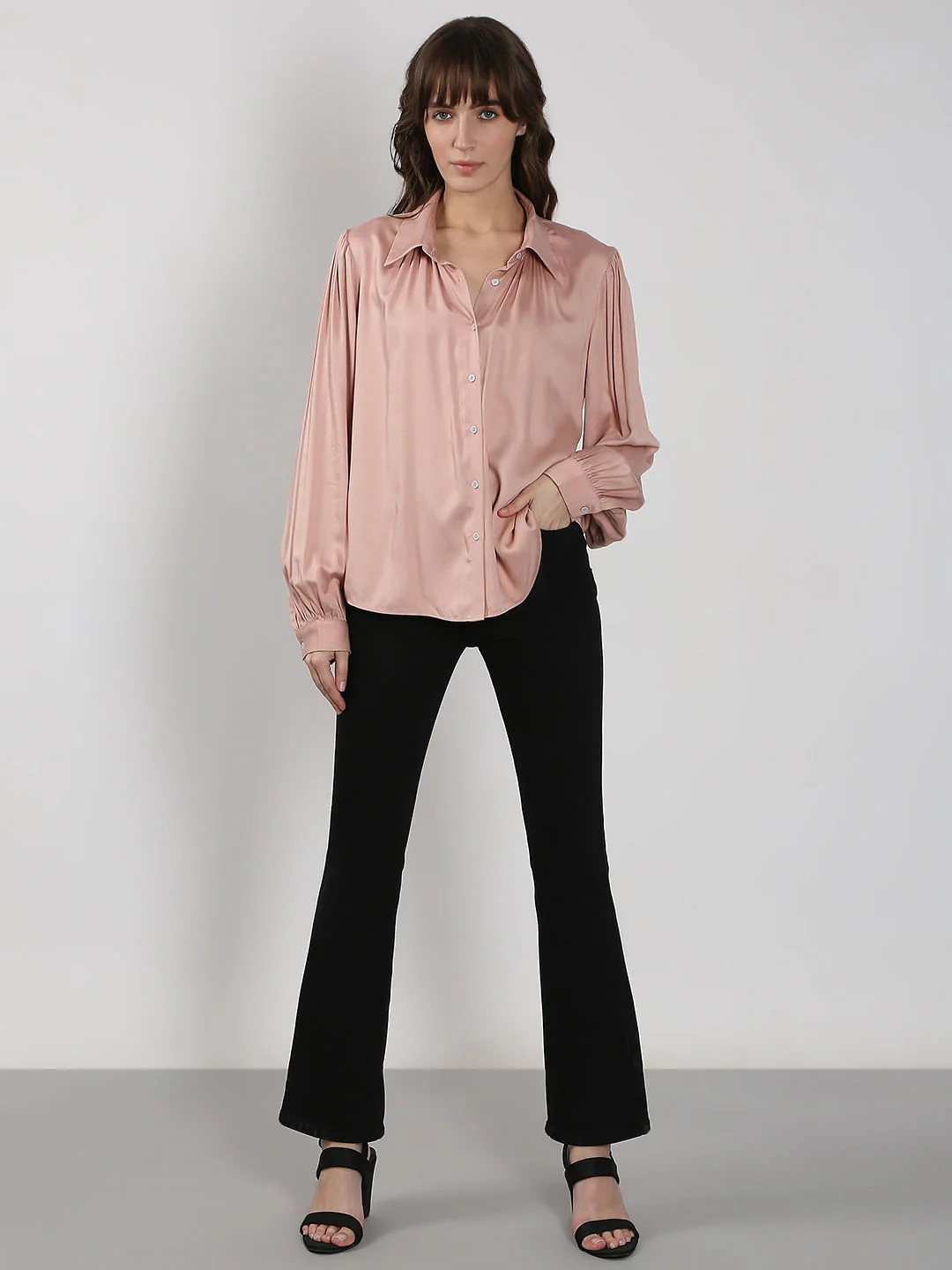 Pink Full Sleeves Shirt - Image 5