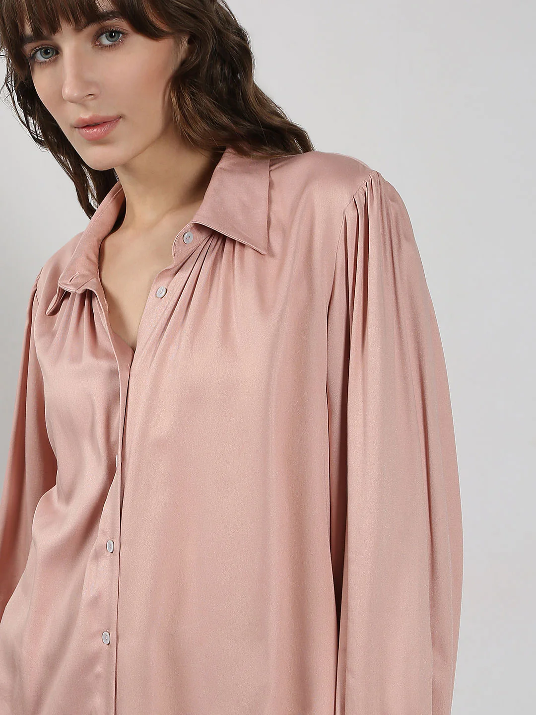 Pink Full Sleeves Shirt - Image 6