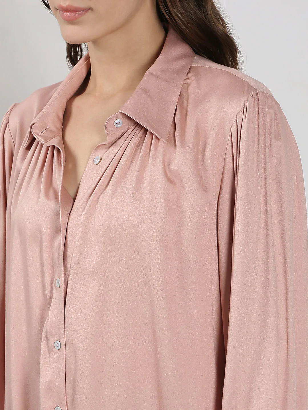 Pink Full Sleeves Shirt - Image 8