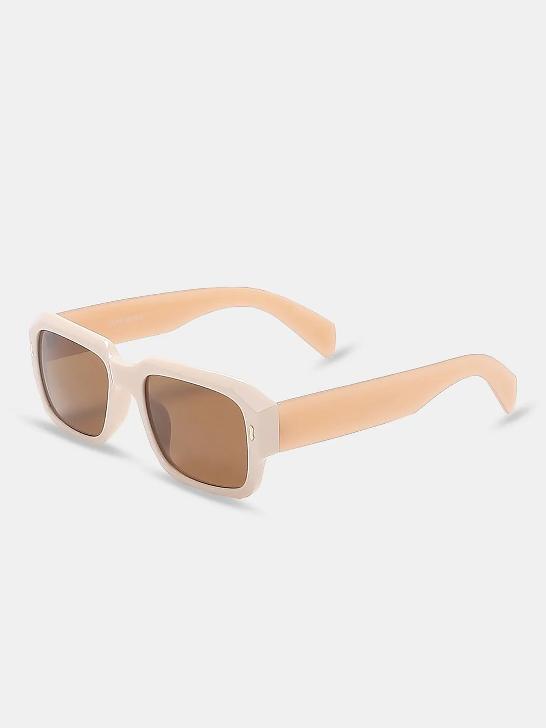 Beige Square Sunglasses - Image 3
