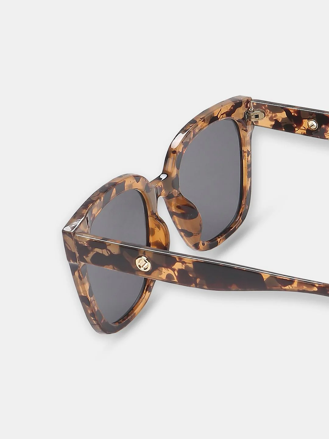 Brown Animal Print Sunglasses - Image 4