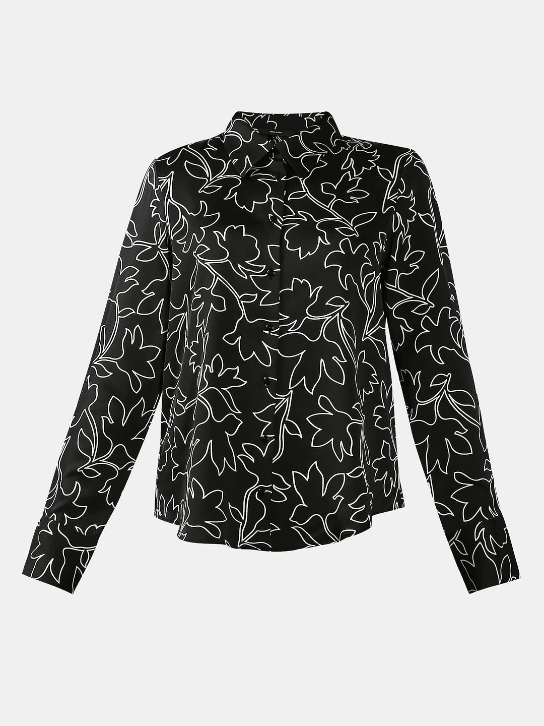 Black Printed Shirt - Image 7