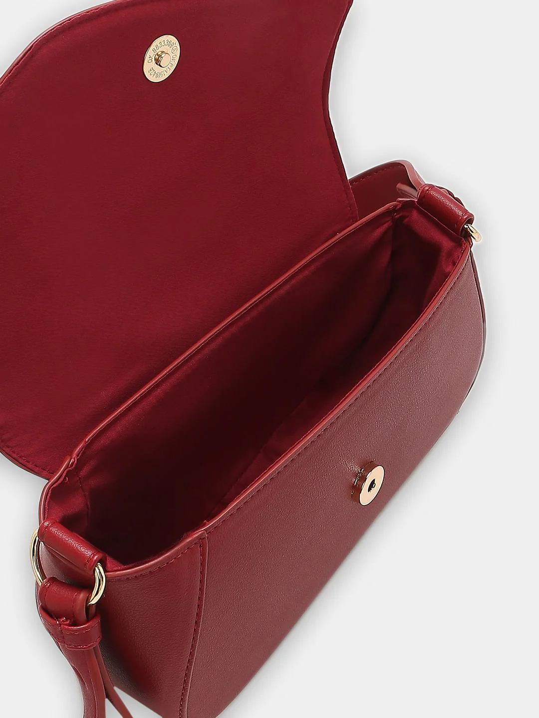 Red Asymmetric Sling Bag - Image 4